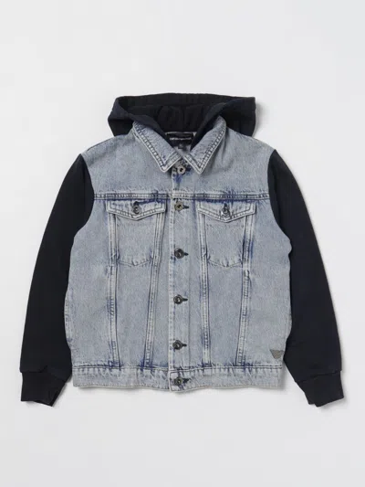 Emporio Armani Jacket  Kids Kids Color Denim