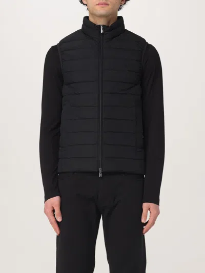 Emporio Armani Suit Vest  Men Color Black In Schwarz