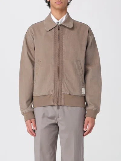 EMPORIO ARMANI JACKET EMPORIO ARMANI MEN COLOR BROWN,G91503032