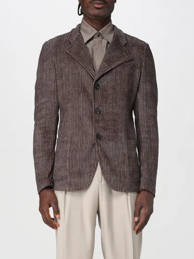 Emporio Armani Jacket  Men Color Brown