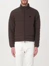 Emporio Armani Logo Quilted Shell Jacket In Grün