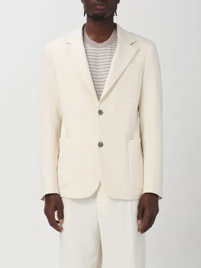 Emporio Armani Jacket  Men Color Ivory