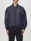 Emporio Armani Jacket  Men Color Navy In Navy