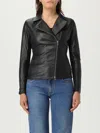 Emporio Armani Long-sleeved Zipped Biker Jacket