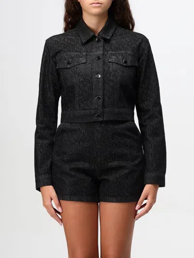Emporio Armani Jacket  Woman Color Black In Schwarz