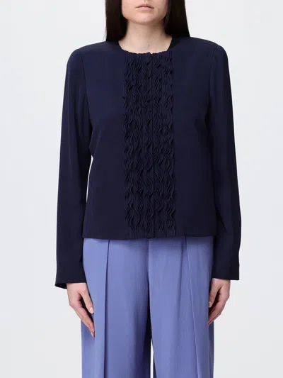 Emporio Armani Blazer  Woman Color Blue