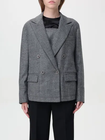 Emporio Armani Blazer  Woman Color Grey