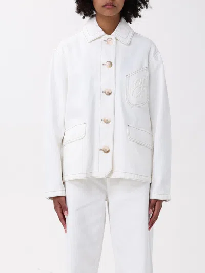 EMPORIO ARMANI JACKET EMPORIO ARMANI WOMAN COLOR WHITE,G55054001