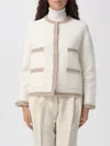 Emporio Armani Jacket  Woman Color White In White