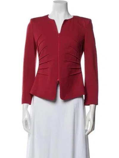 Pre-owned Emporio Armani Jacket In Red