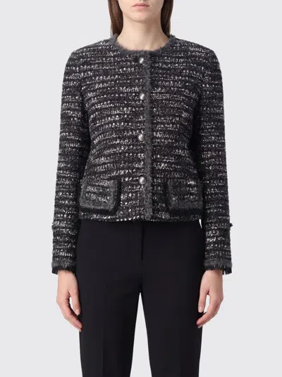 Emporio Armani Jacket Woman In Black
