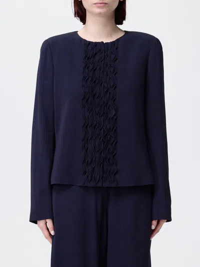 Emporio Armani Jacket  Woman Color Blue