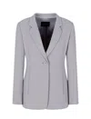 Emporio Armani Lapel Long Sleeve Casual Jacket