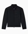Emporio Armani Jackets In Black
