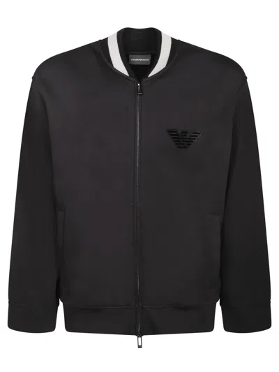 Emporio Armani Jackets In Black