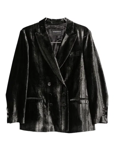 EMPORIO ARMANI JACKETS BLACKS AND GREYS