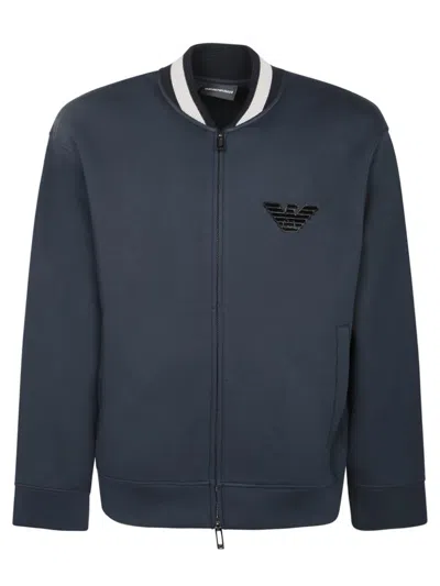 Emporio Armani Jackets In Blue