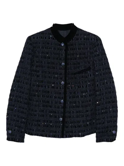 EMPORIO ARMANI EMPORIO ARMANI JACKETS BLUE