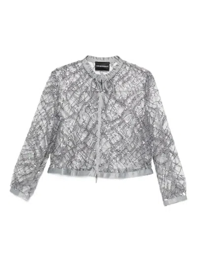 Emporio Armani Jackets Light And Natural In Gray