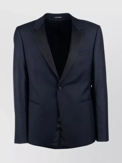 Emporio Armani Jackets With Back Vent And Buttoned Cuffs In 922