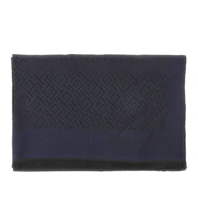 Emporio Armani Jacquard Viscose Blend Scarf