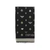 Emporio Armani Jacquard Wool-blend Scarf