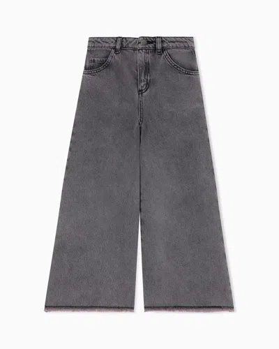 Emporio Armani Kids' Jeans In Gray