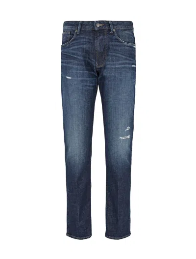 Emporio Armani Jeans In Blue