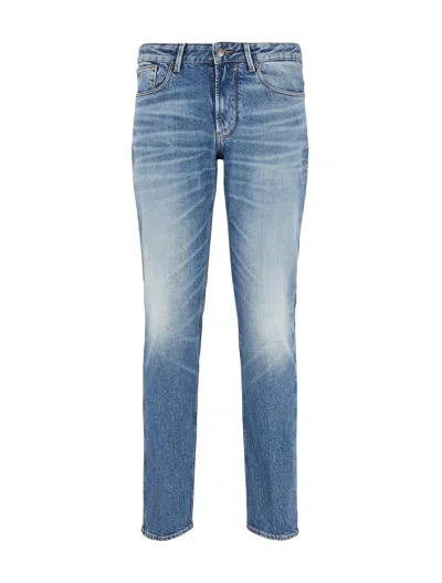 Emporio Armani Jeans In Denim Blu Md