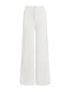 Emporio Armani Light Grey Herringbone-jacquard Trousers In Bianco Caldo