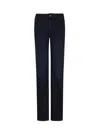 Emporio Armani Tailored Denim Trousers Five Pockets In Multi