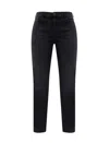 Emporio Armani Skinny Jeans In Black