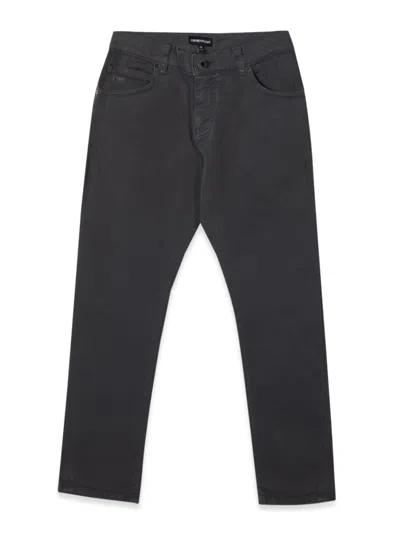 Emporio Armani Kids' Jeans In Black