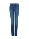 Emporio Armani Denim Cotton Jeans In Denim Blu Md