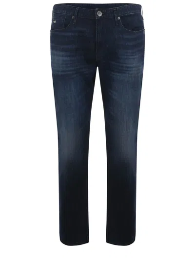 Emporio Armani Jeans In Denim Blu Scuro