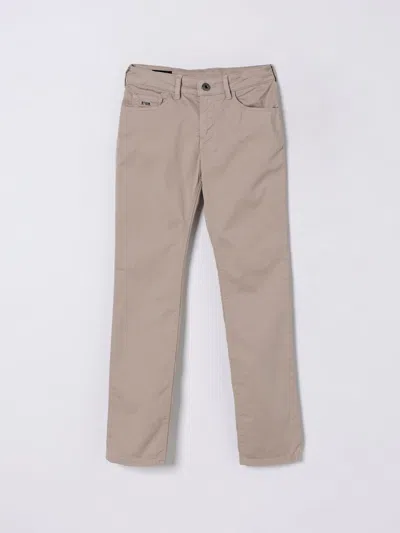 Emporio Armani Jeans  Kids Color Beige In Sand