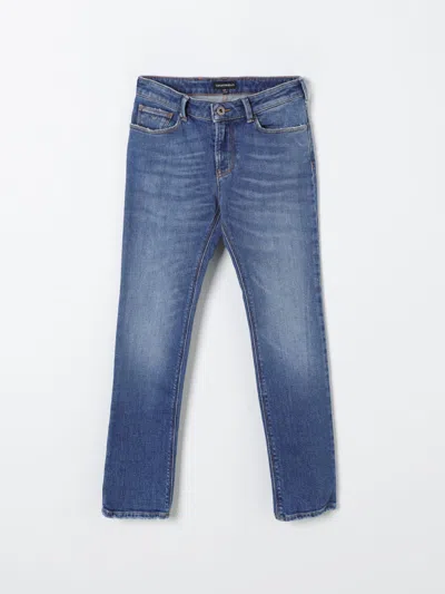 Emporio Armani Kids' Jeans  Kinder Farbe Blau