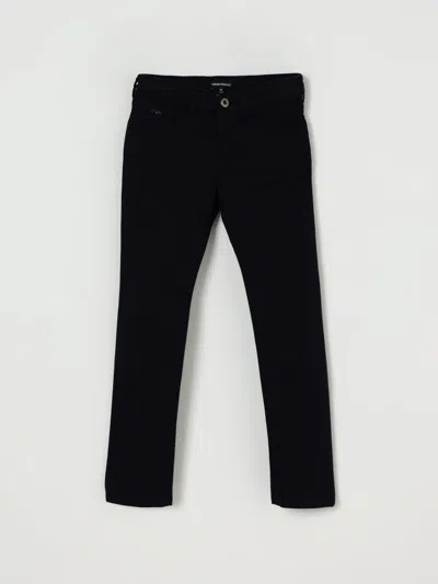 Emporio Armani Jeans  Kids Color Denim In Blue