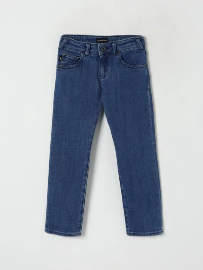 EMPORIO ARMANI JEANS EMPORIO ARMANI KIDS COLOR STONE WASHED,422612141