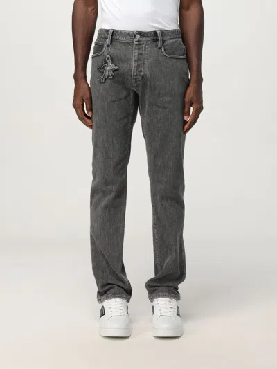 Emporio Armani Jeans  Men Color Grey In Gray