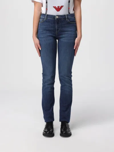 Emporio Armani Jeans  Woman Color Denim In Blue