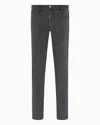 Emporio Armani Jeans Slim In Gris