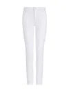 Emporio Armani J18 High-rise Skinny-leg Jeans In Comfort Bull In White