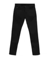 Emporio Armani Man Pants Black Size 31 Cotton, Elastane In Black