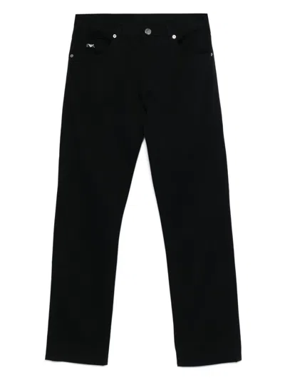 EMPORIO ARMANI EMPORIO ARMANI LOGO PLAQUE SLIM FIT JEANS