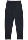Emporio Armani Jersey Sweatpants In Blue