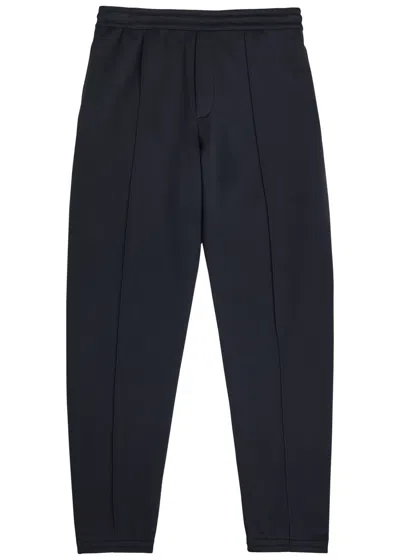 Emporio Armani Jersey Sweatpants In Blue