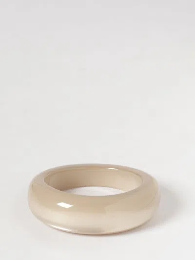 Emporio Armani Engraved-logo Bracelet In Neutral