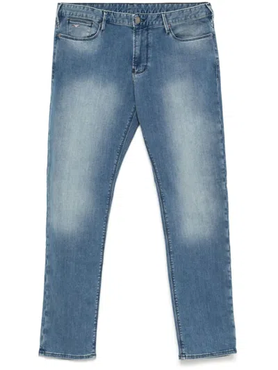 Emporio Armani Jo6 Jeans In Blue