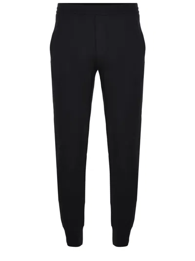 Emporio Armani Jogger Trousers In Black